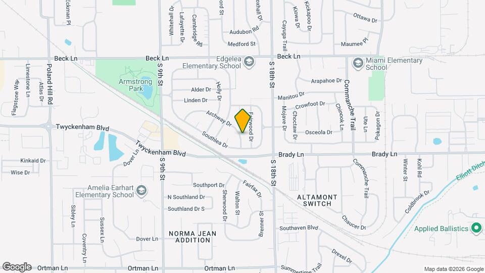1232 Archway Dr Map and Location Details