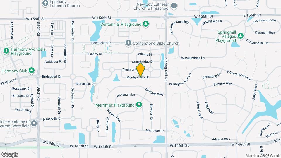 551 Montgomery Dr Map and Location Details