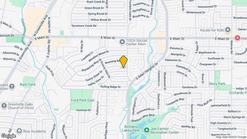 913 Valley View Dr Map and Location Details