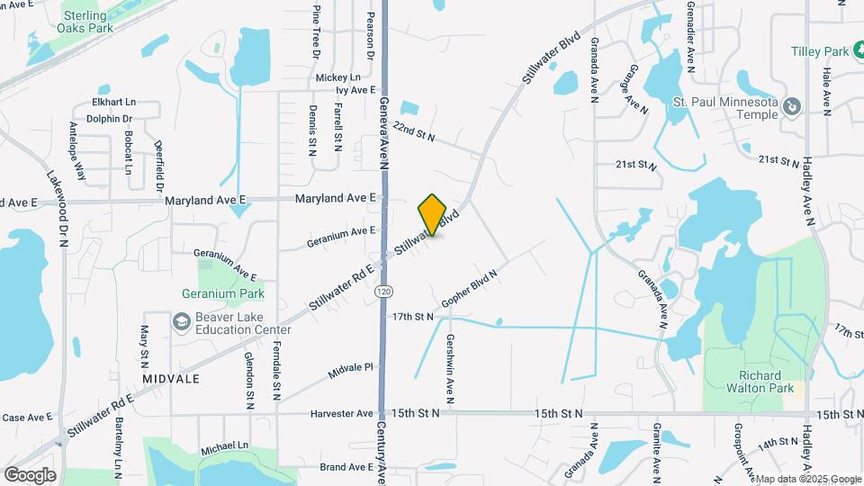 6095 Stillwater Blvd Map and Location Details