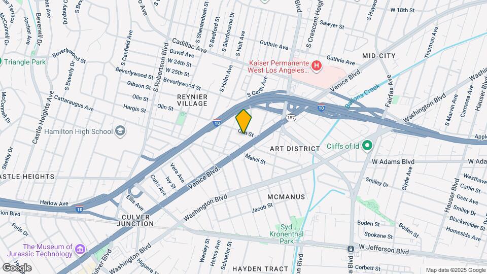 8624 Olin St, Unit 8624 Map and Location Details