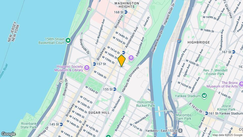 478 W 159th St Map and Location Details