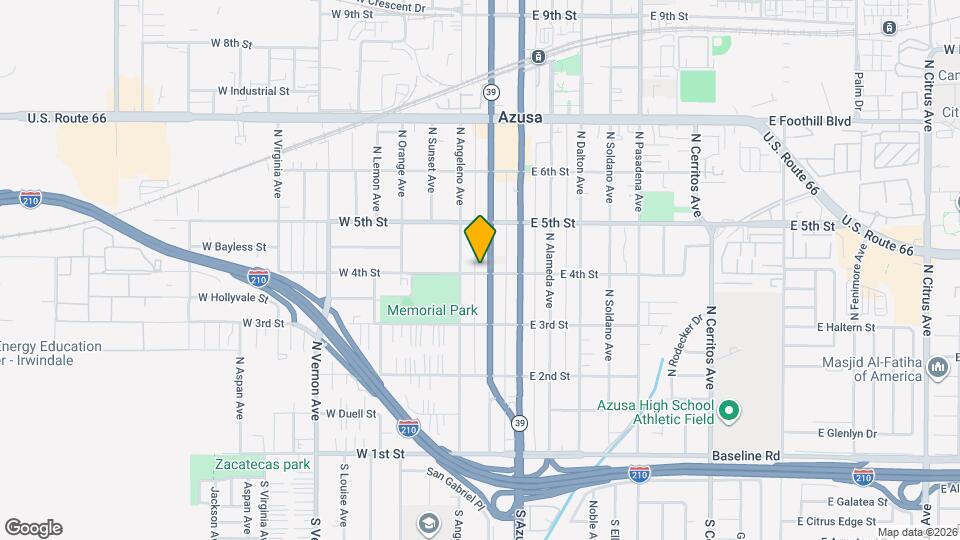 403 N San Gabriel Ave Mapa y Detalles de la Ubicación