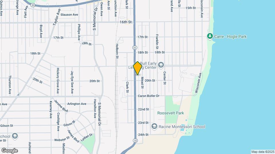 1941 Racine St Map and Location Details