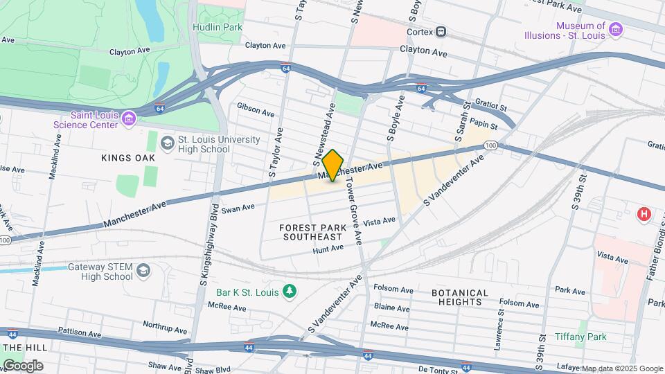 4329 Swan Ave Map and Location Details