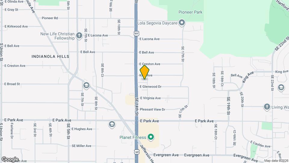 2825 SE 14th St Map and Location Details