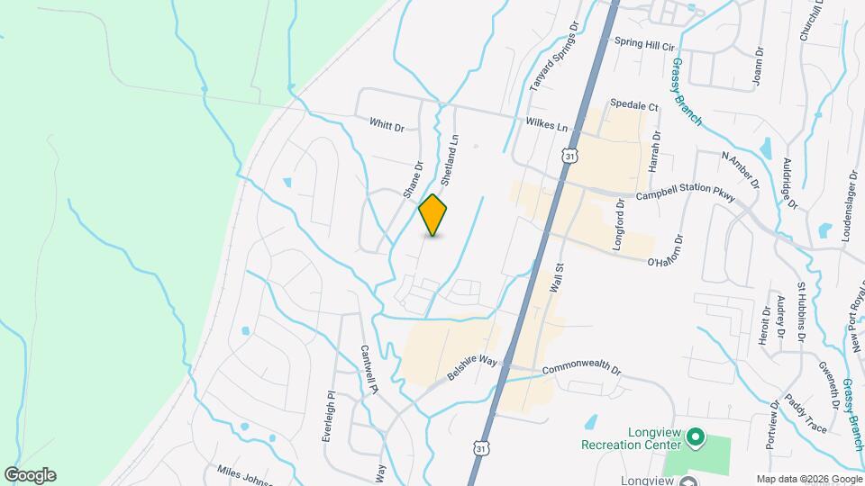 1914 Amacher Dr Mapa y Detalles de la Ubicación