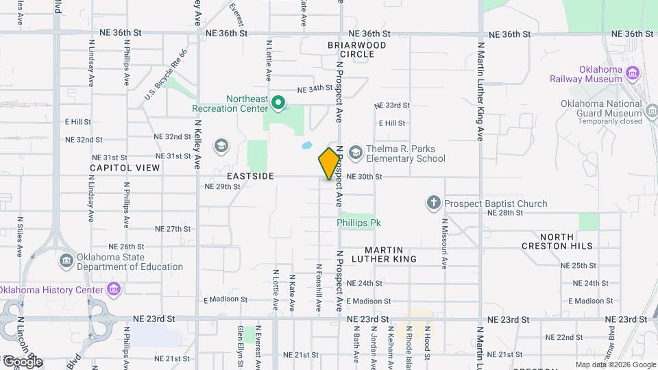 1431 NE 29th St Map and Location Details