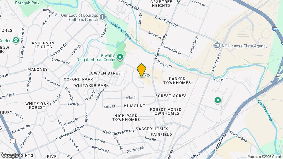 2117 Ruark Ct Map and Location Details