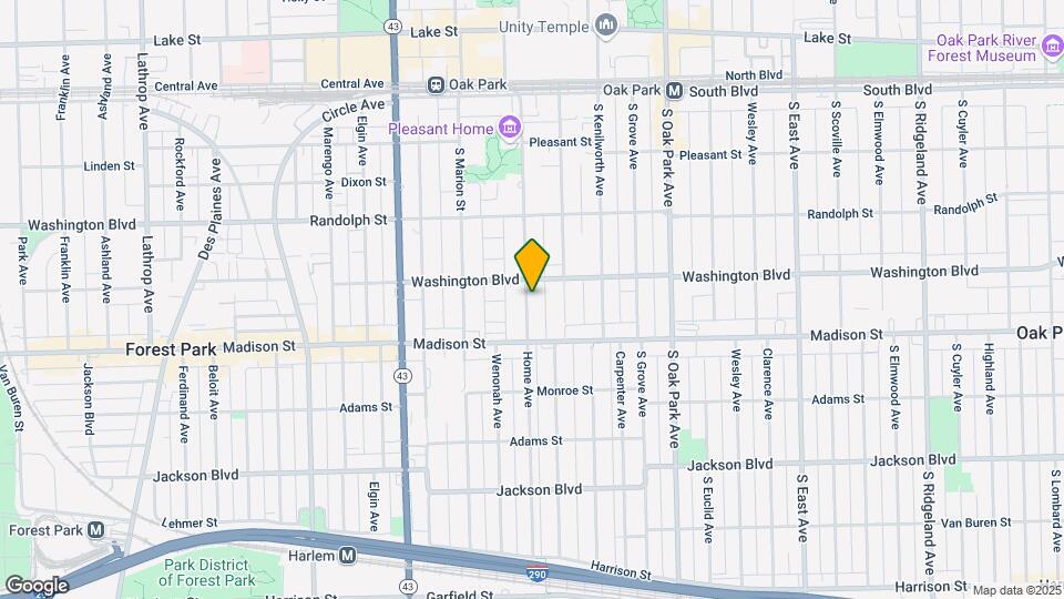 420 Home Ave Map and Location Details