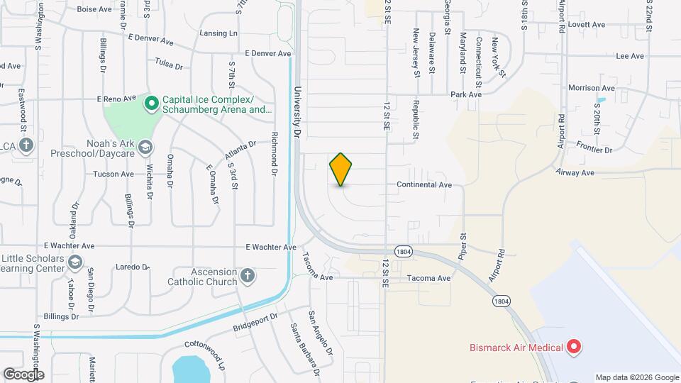 124 Delta Ave Map and Location Details