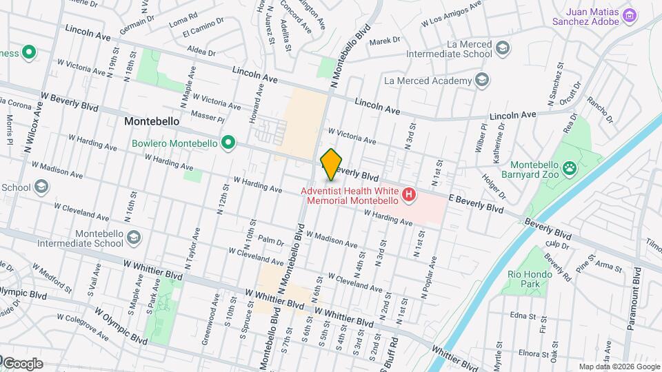 420 N 7th St Map and Location Details