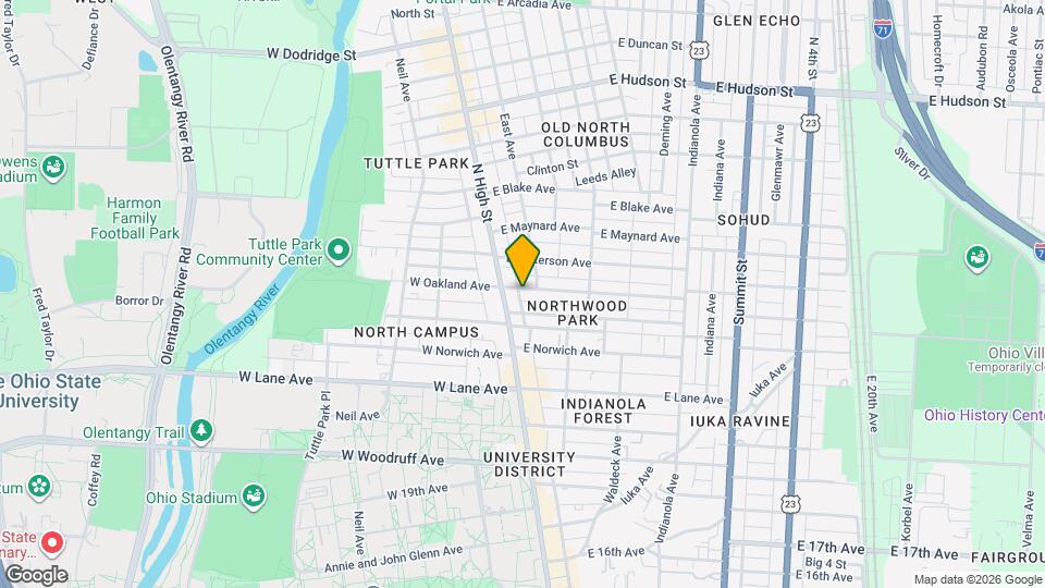 21 E Oakland Ave Mapa y Detalles de la Ubicación