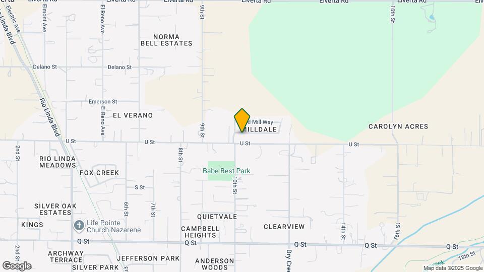 7643 Milldale Cir Map and Location Details