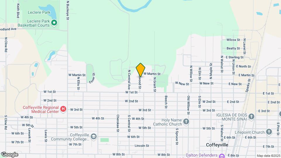 207 Glenwood St Map and Location Details