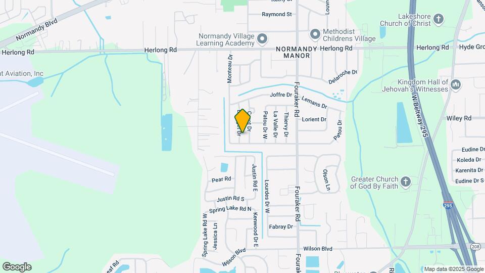 2233 Bourget Dr Map and Location Details