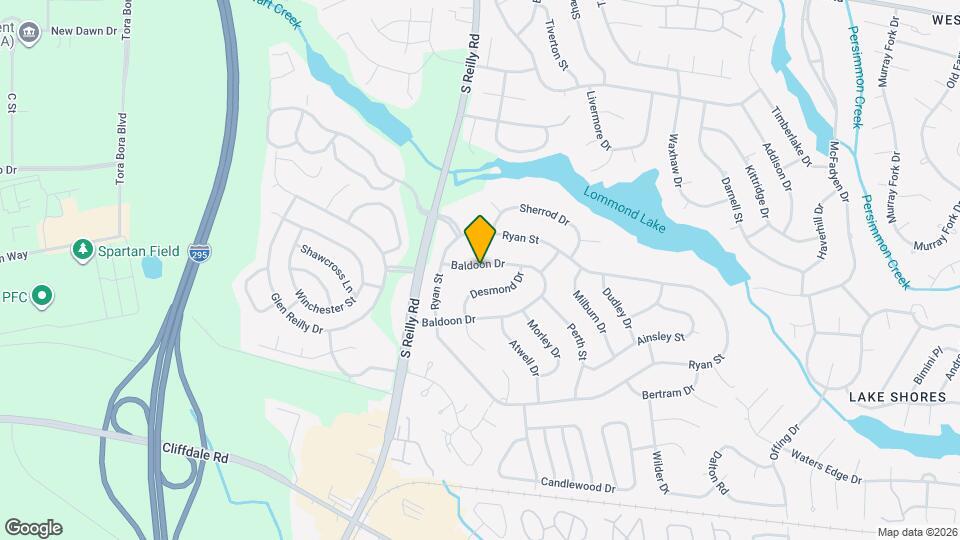 6522 Baldoon Dr Map and Location Details