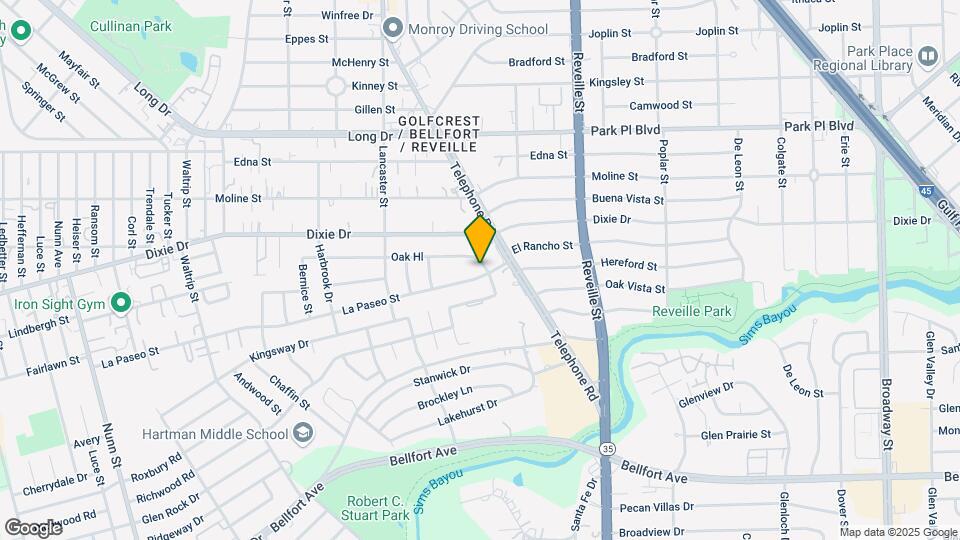 7343 La Paseo St Map and Location Details