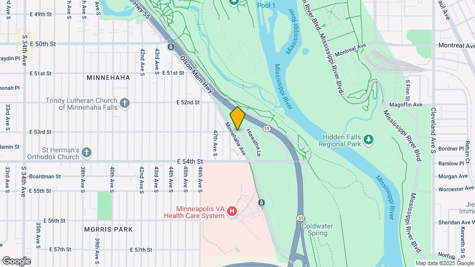 5315 Minnehaha Ave Mapa y Detalles de la Ubicación
