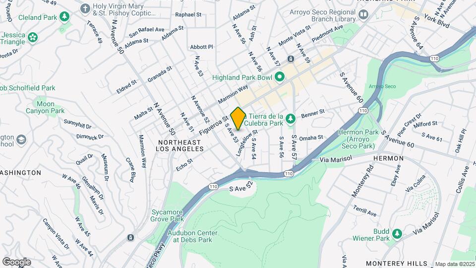 147 S Avenue 53 Mapa y Detalles de la Ubicación