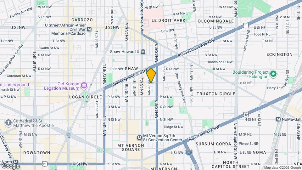 618 Q St NW Map and Location Details