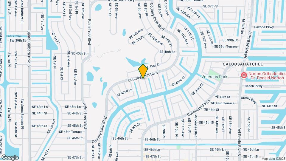 4208 SE 9th Ave Map and Location Details