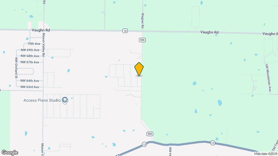 6406 NW Kathleen St Map and Location Details