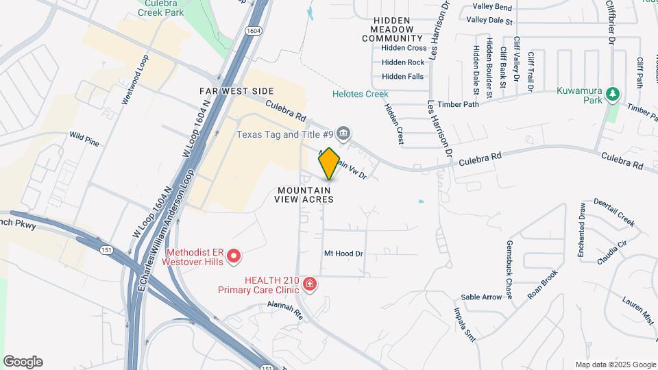 5631 Mount Helen Dr Mapa y Detalles de la Ubicación
