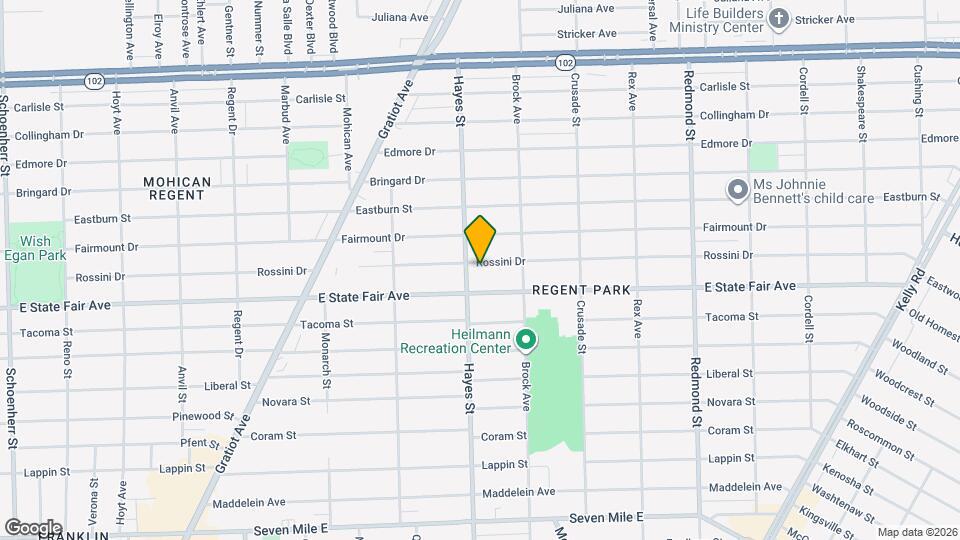 15224 Rossini Dr Map and Location Details