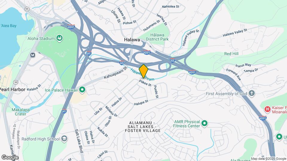 1638 Piikea St Mapa y Detalles de la Ubicación