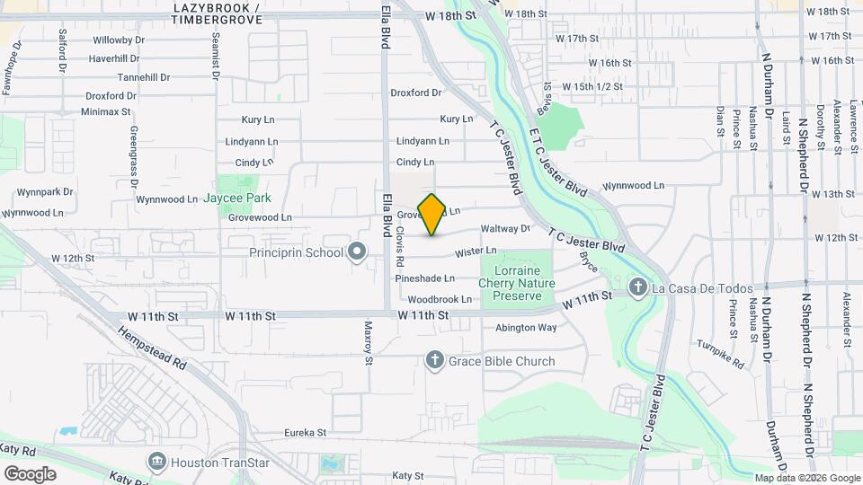 6403 Waltway Dr Map and Location Details