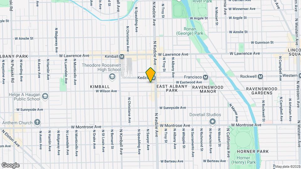 3215-3217 W Eastwood Ave Mapa y Detalles de la Ubicación
