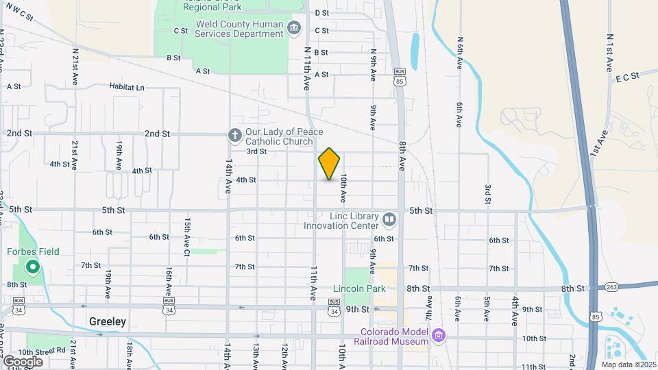 1016 4th St Map and Location Details