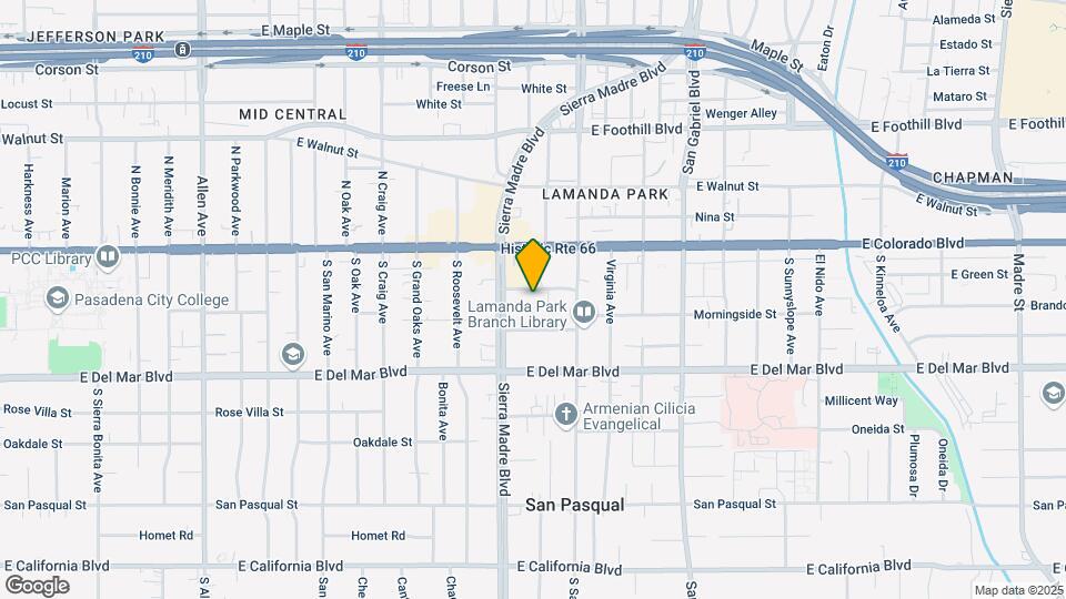 2424 Mohawk St Map and Location Details