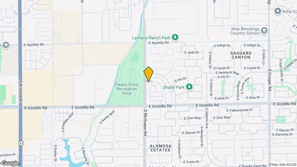 1011 E Redwood Dr Map and Location Details
