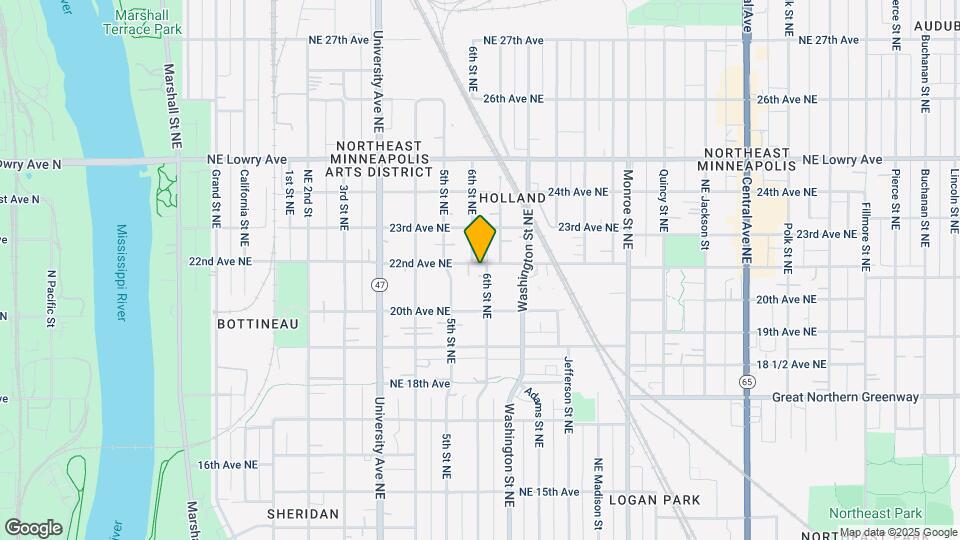 530 22nd Ave NE Mapa y Detalles de la Ubicación