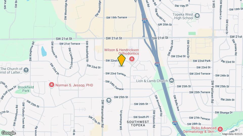 2262 SW Westport Ct Map and Location Details