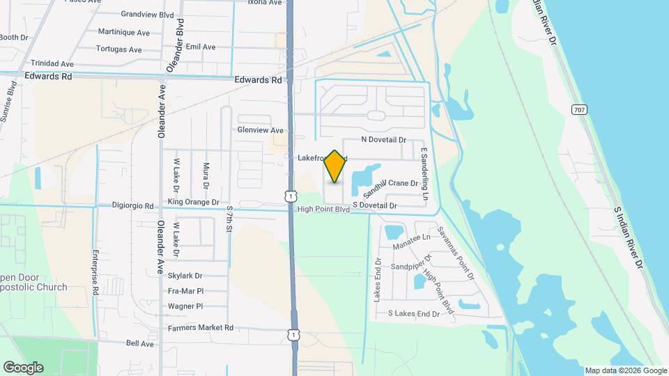 1771 W Royal Tern Ln, Unit 1 Map and Location Details