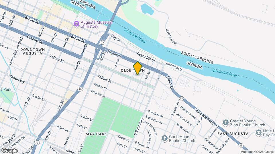 129 Greene St Mapa y Detalles de la Ubicación