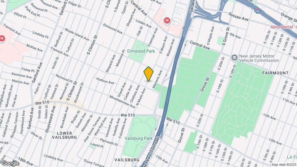 106 N Munn Ave Mapa y Detalles de la Ubicación