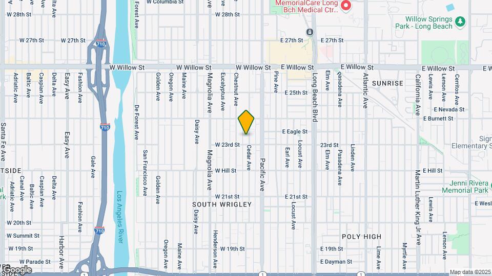 2317 Cedar Ave Map and Location Details