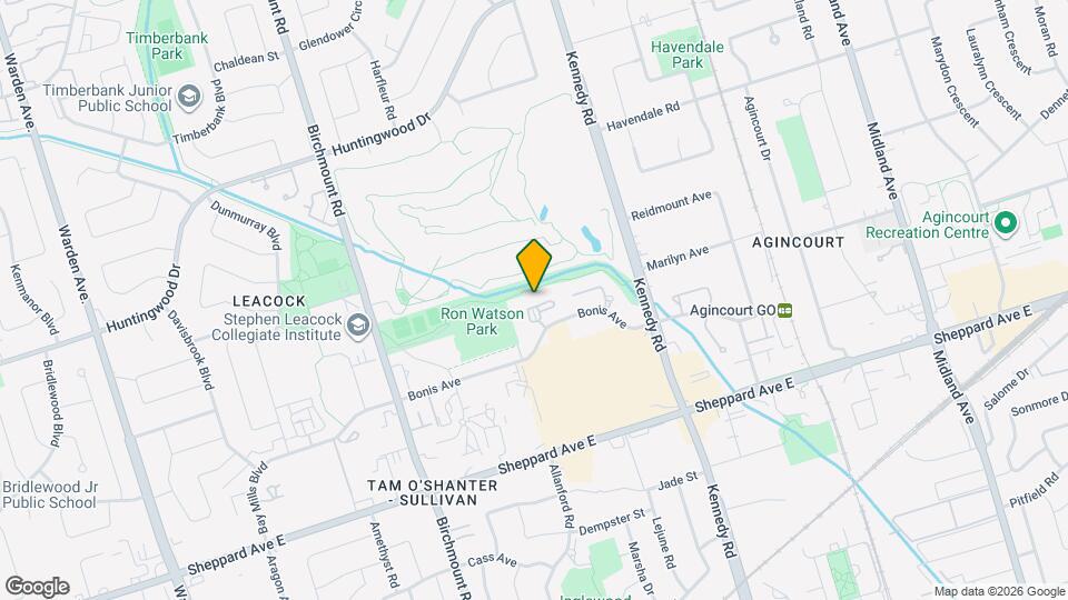 168 Bonis Ave, Unit 906 Map and Location Details