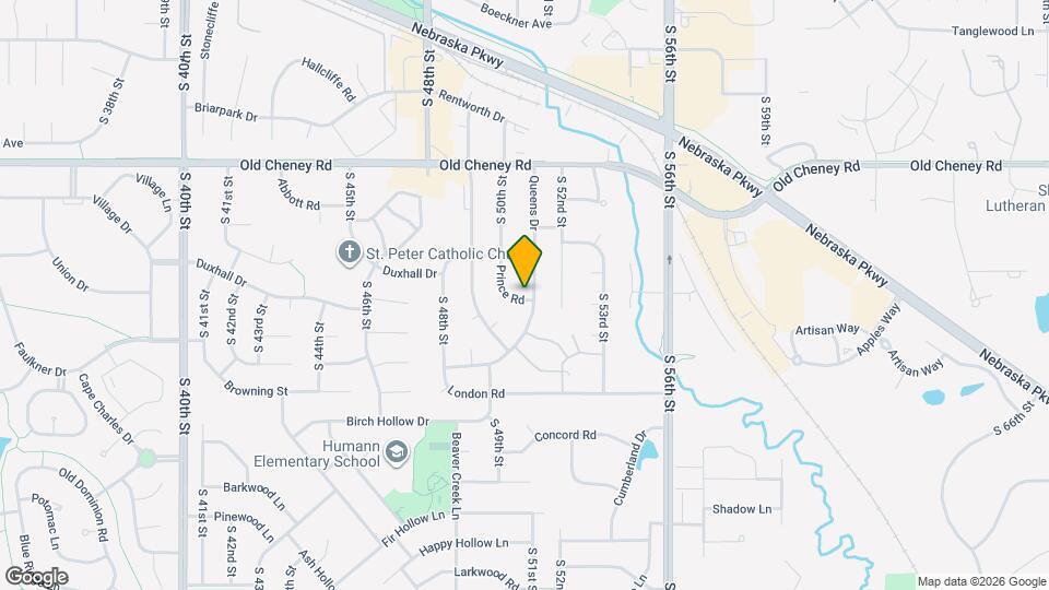 5050 Prince Rd Map and Location Details