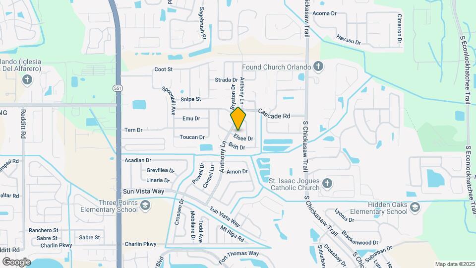 8111 Elsee Dr Map and Location Details