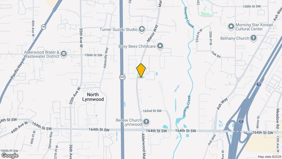 15817 Manor Way Map and Location Details