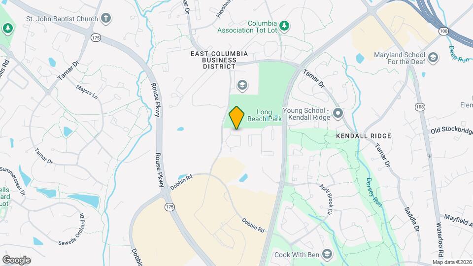 5911 Millrace Ct Map and Location Details