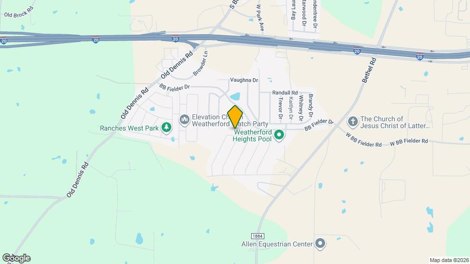 1020 Deer Valley Dr Map and Location Details