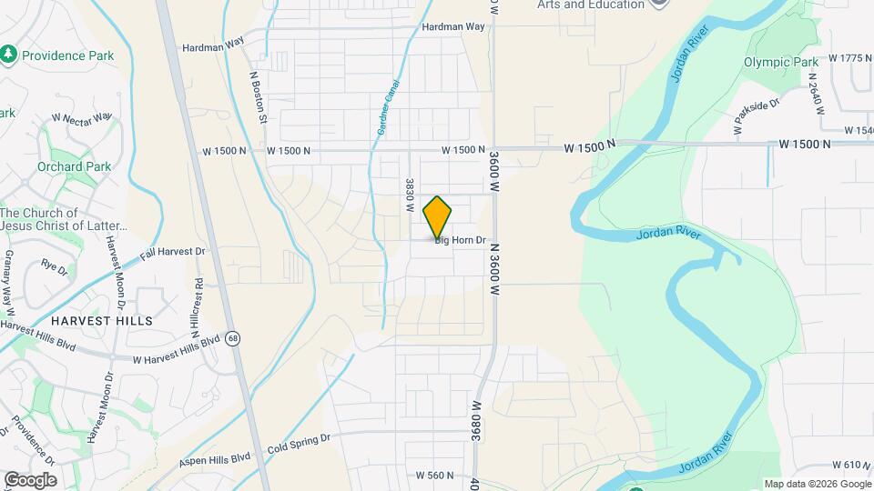 3737 Big Horn Dr Map and Location Details