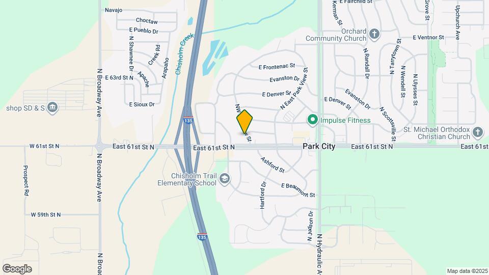 6213 NW Parkview St Map and Location Details