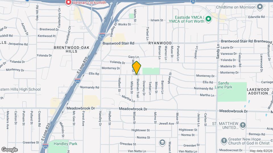 1950 Shelman Trail Mapa y Detalles de la Ubicación